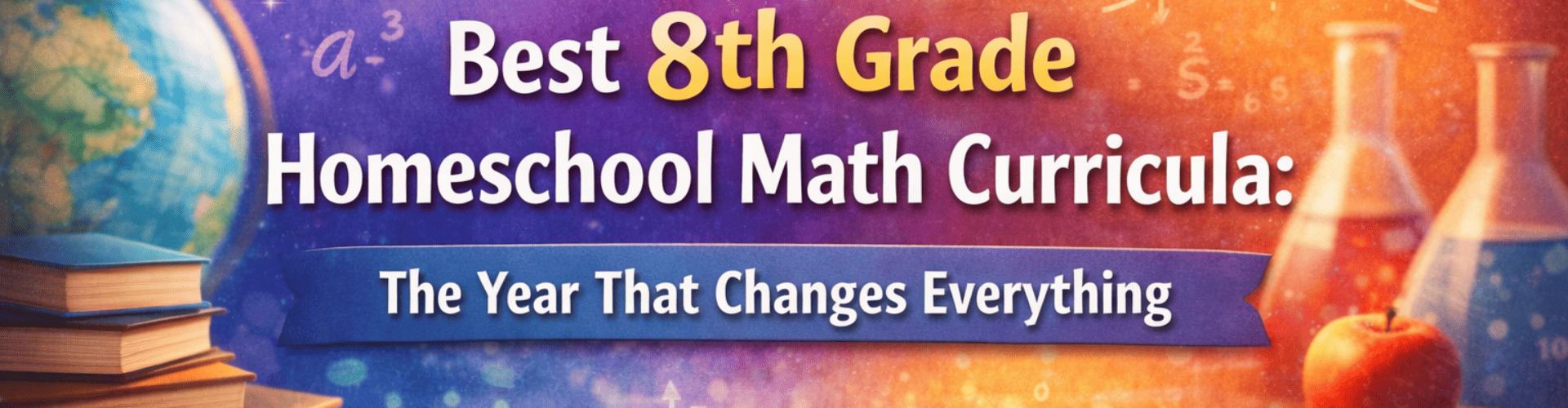Best 8th Grade Homeschool Math Curricula: The Year That Changes Everything