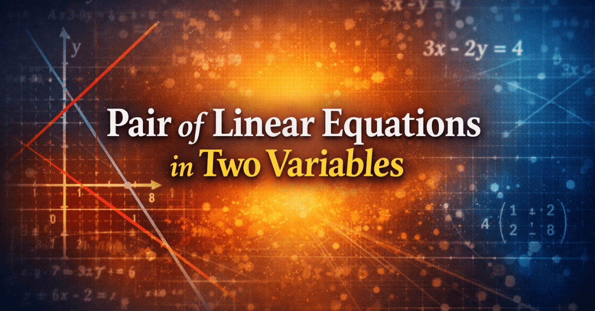 Linear Equations in Two Variables