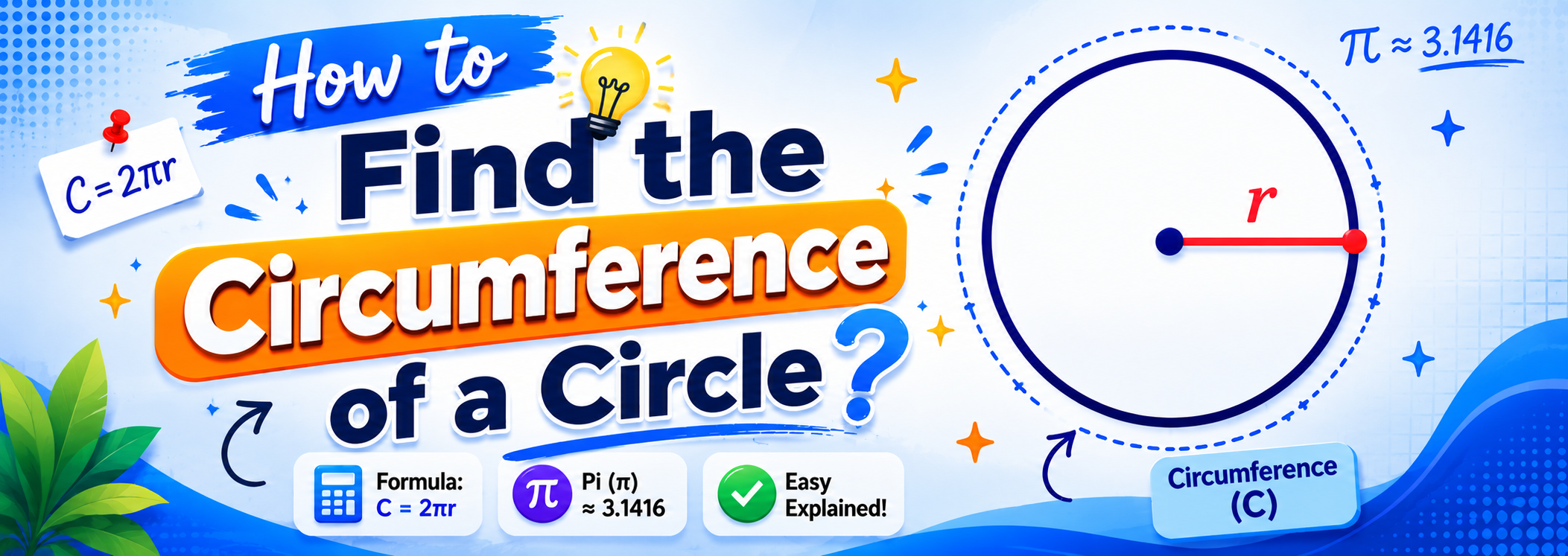 How To Find The Circumference Of Circle