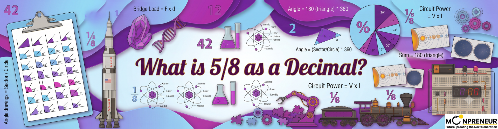 What is 5/8 as a Decimal
