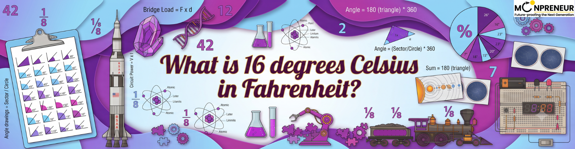 16 Celsius to Fahrenheit