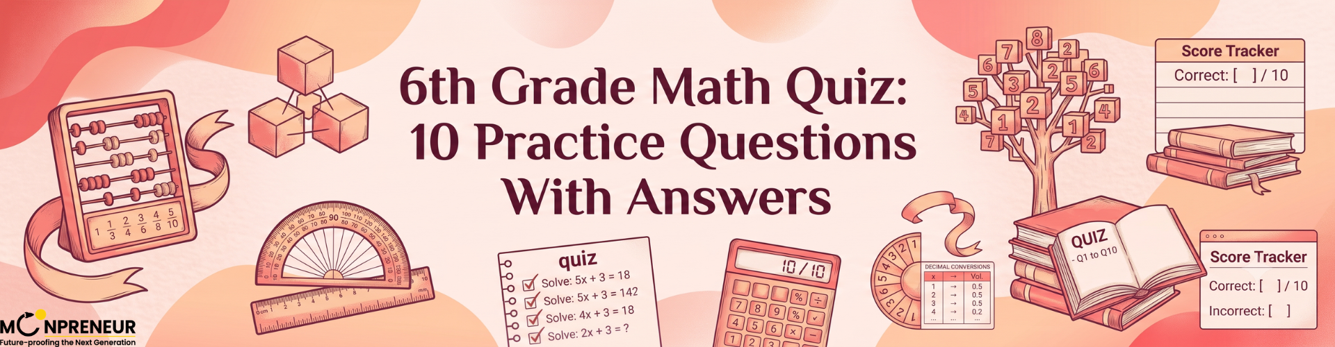 6th Grade Math Quiz