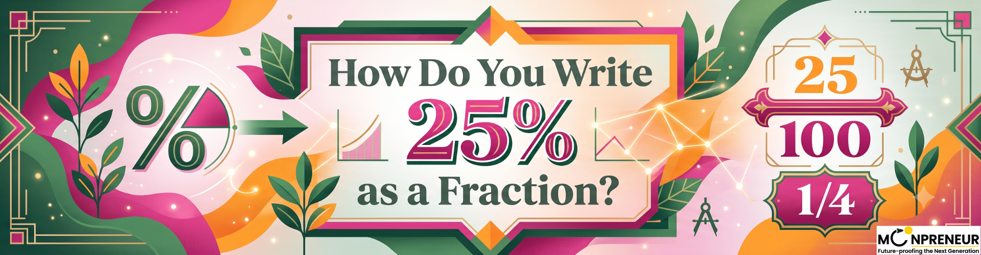 How Do You Write 25 As Fraction