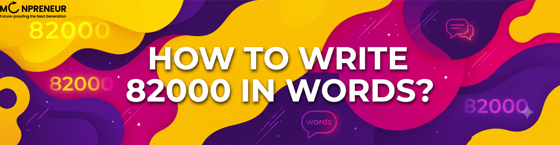 How to Write 82000 in Words