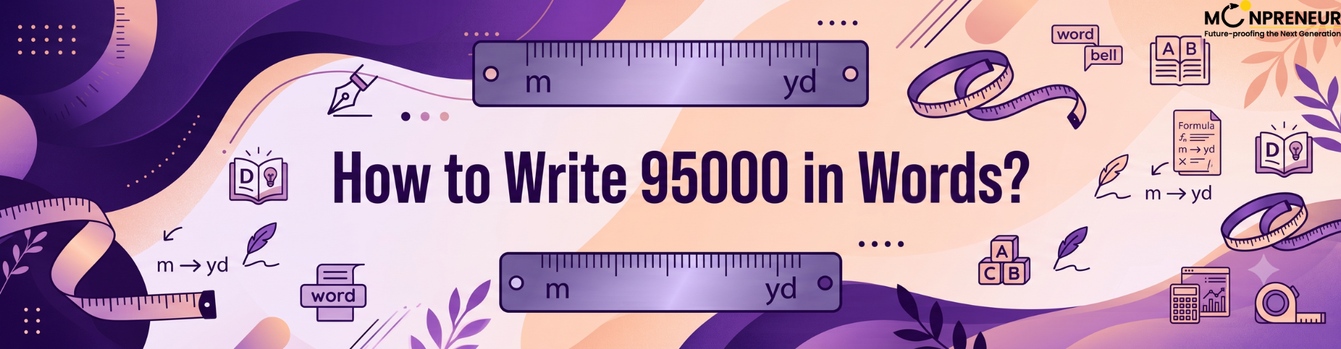 How To Write 95000 In Words