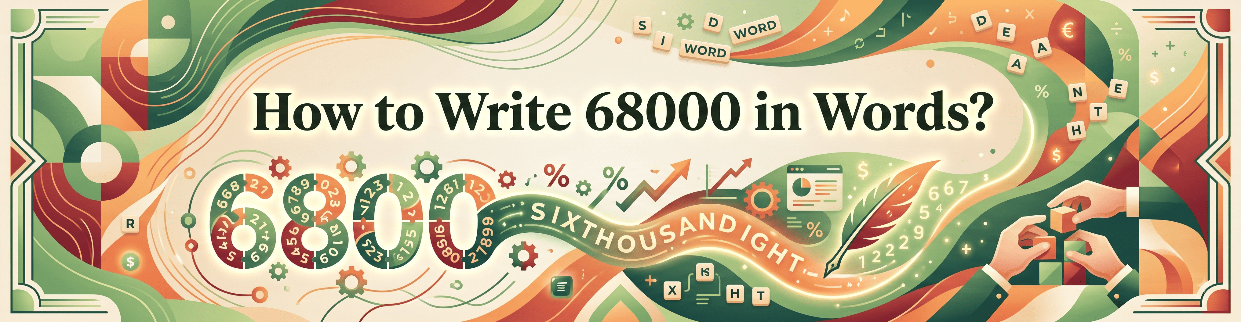 How To Write 68000 In Words
