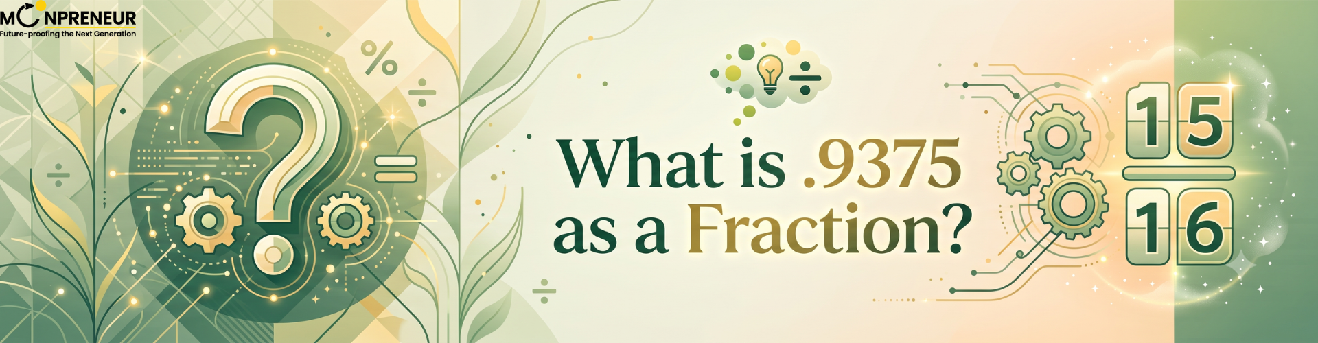 What is .9375 as a Fraction