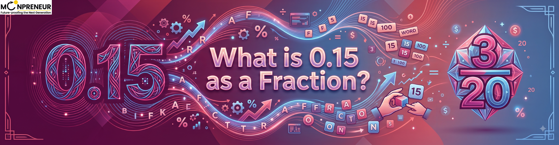What is 0.15 as a Fraction?
