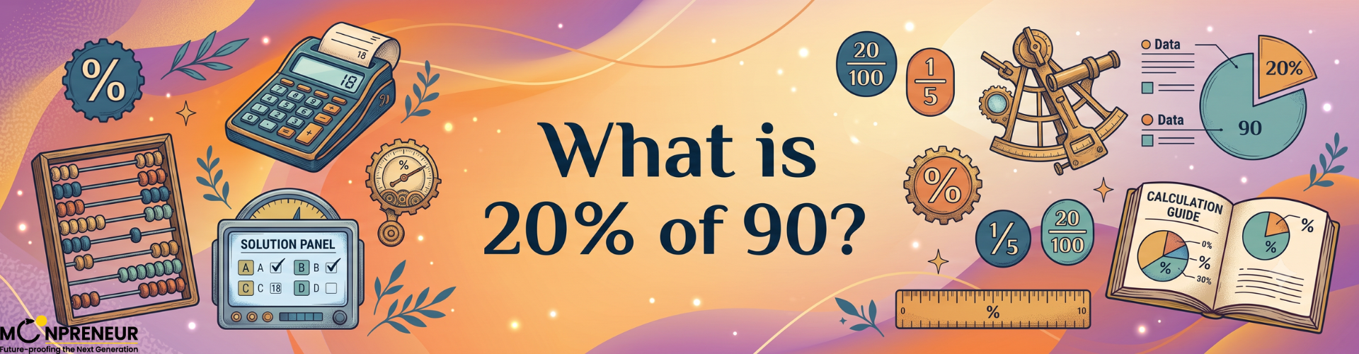 What Is 20 Percent Of 90