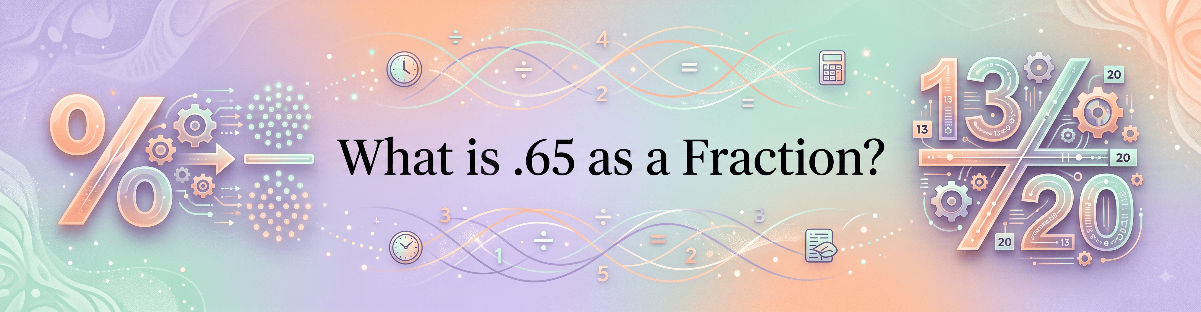 What Is Point .65 As Fraction