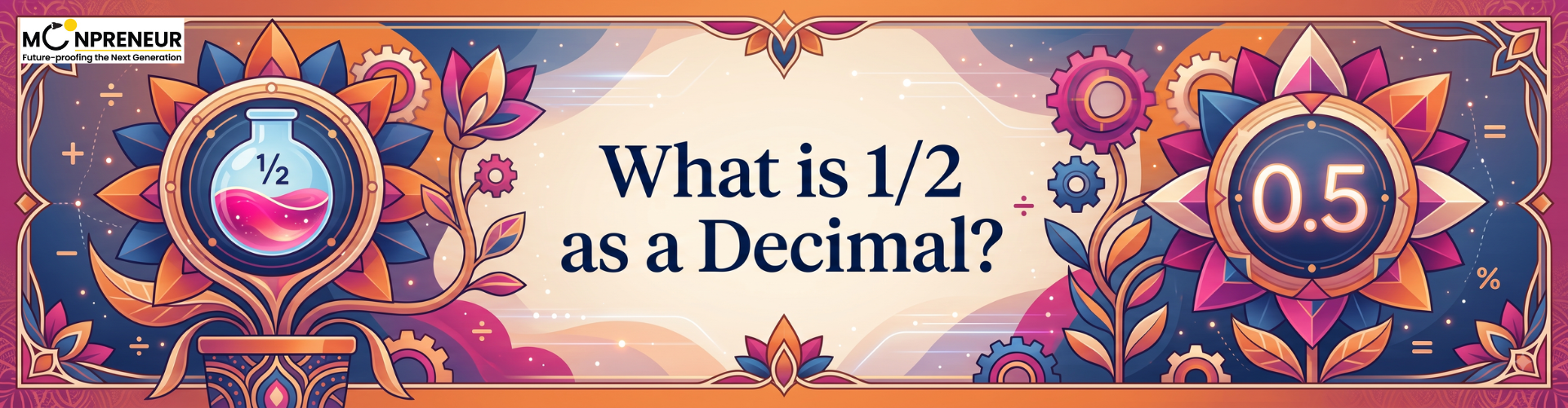 What Is 1/2 As a Decimal
