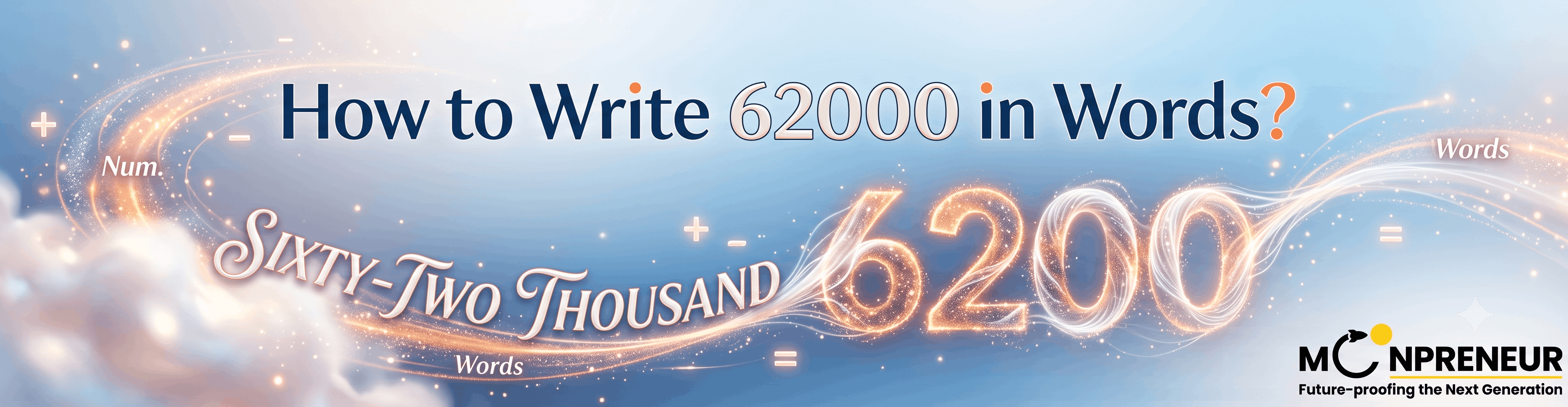 62000 in Words