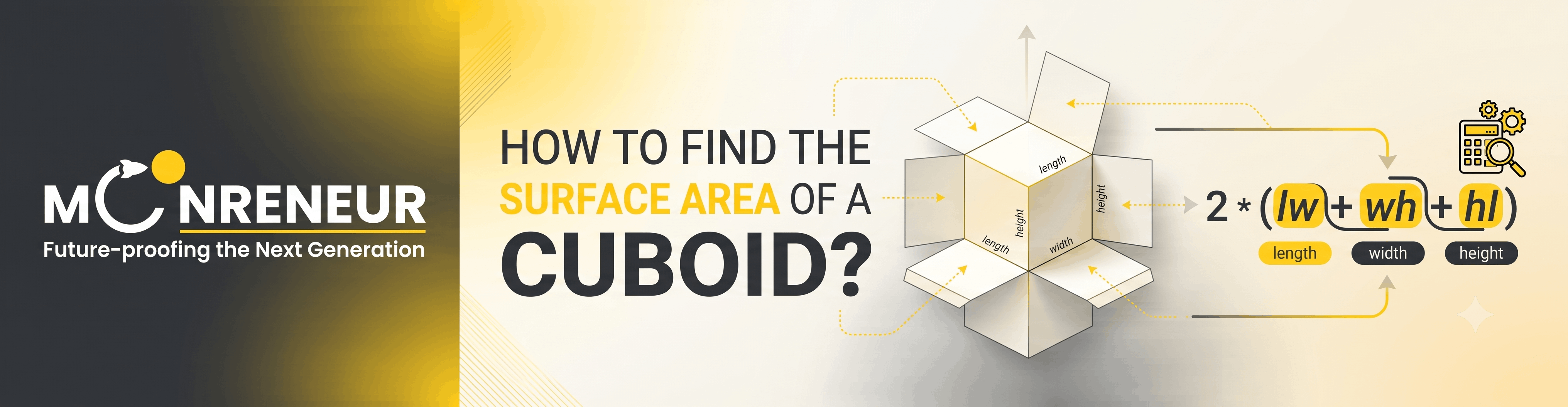 How to Find the Surface Area of a Cuboid