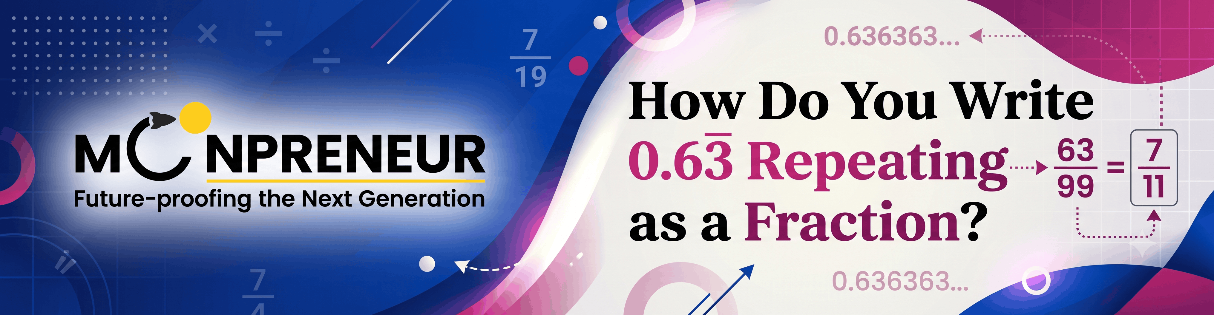0.63 Repeating as a Fraction