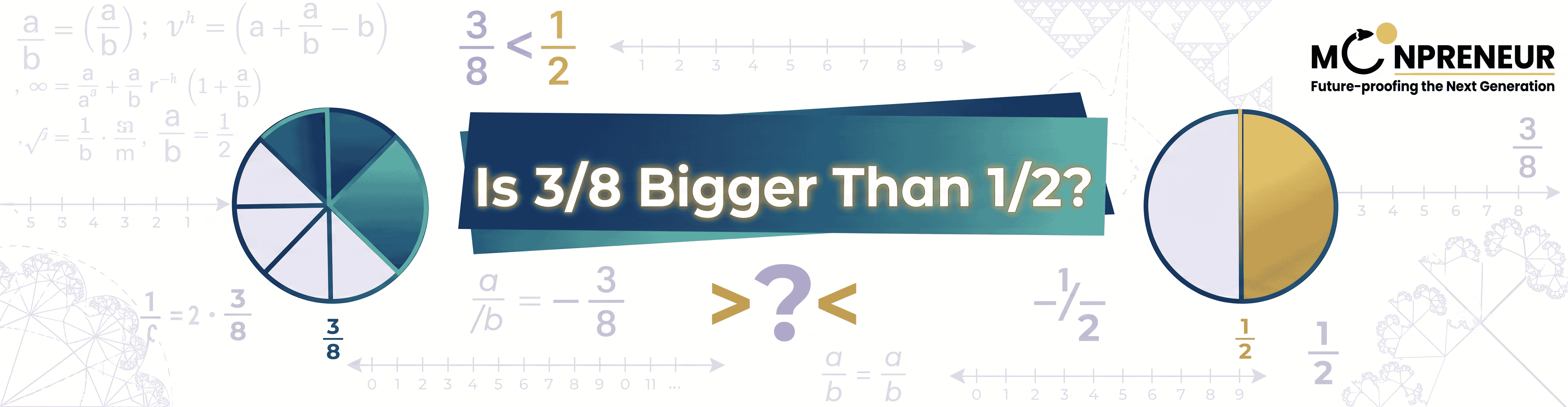 Is 3/8 Bigger Than 1/2?