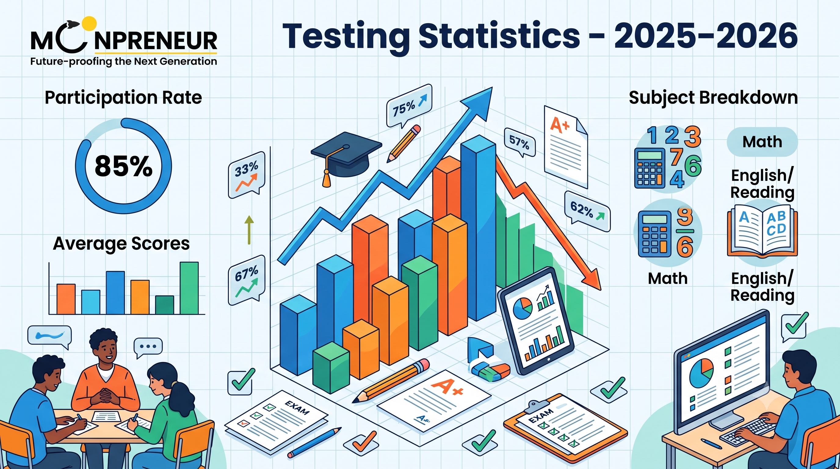 Standardized Testing Statistics - 2025–2026 Image