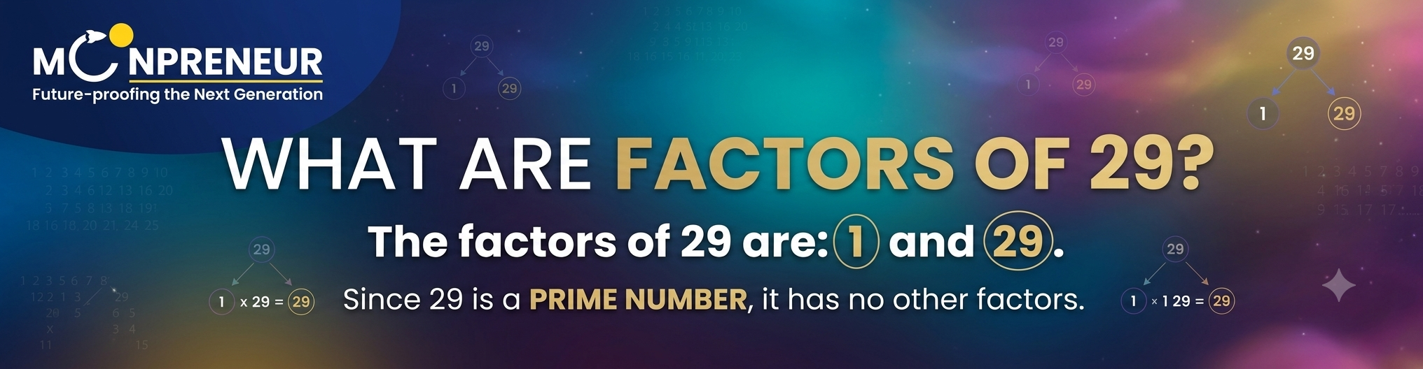 What are Factors of 29 1