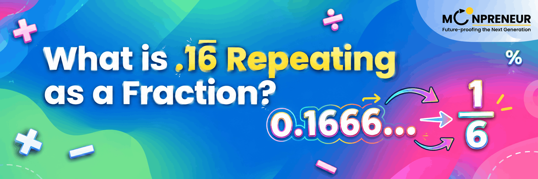What Is .6 Repeating As a Fraction