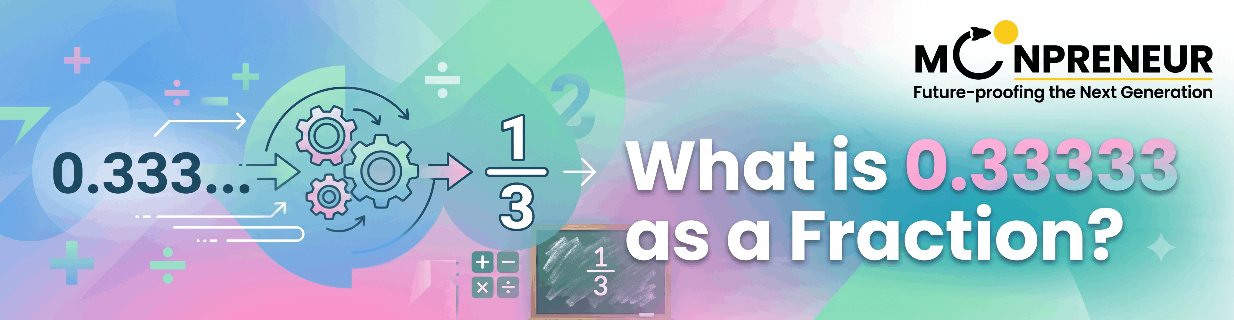 What is 0.3333 As a Fraction