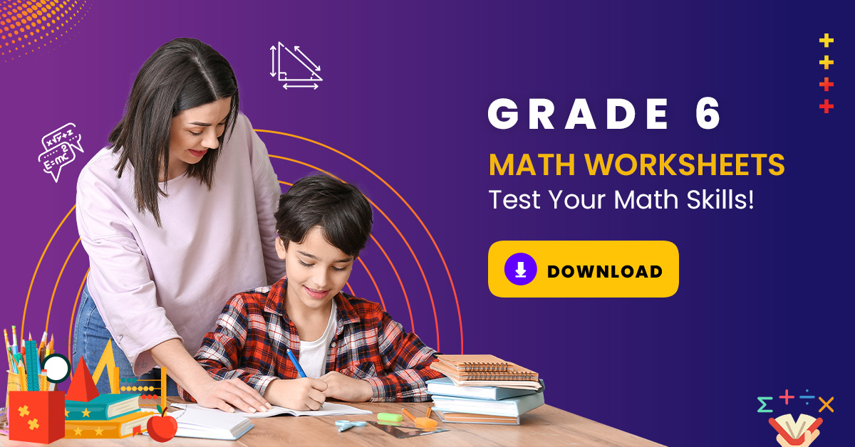 Download Free Math Worksheets for Grade 6 | Moonpreneur